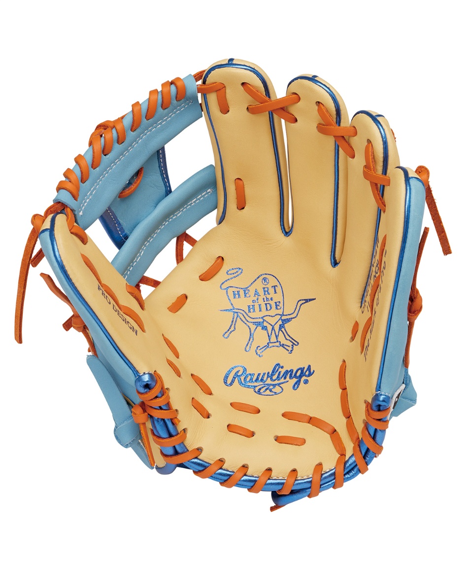 新品！ローリングス 軟式内野手用グローブ　HOH 限定　MLBモデル ローリングス 軟式用 HOH MLB カラーシンク 内野手用 GR5HMN52W