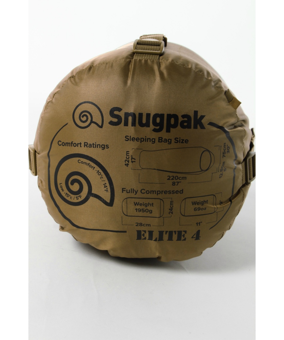 スナグパック(Snugpak) マミー型シュラフ ソフティー エリート4 レフト
