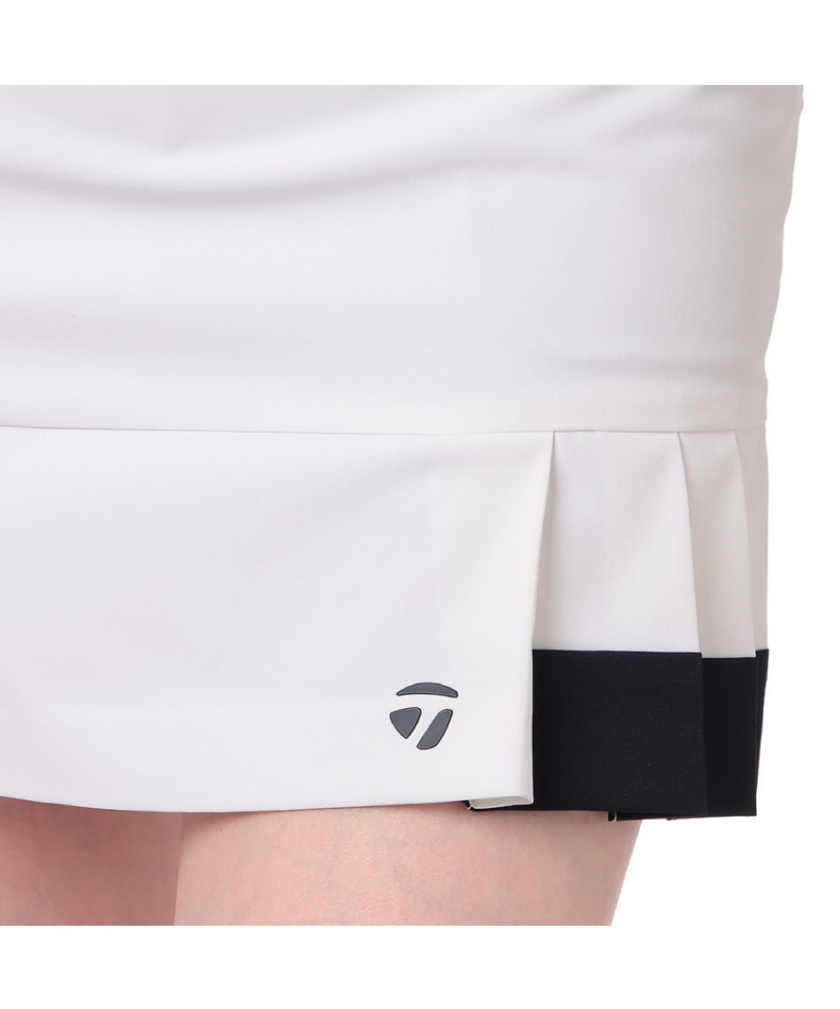TaylorMade ゴルフ プリーツスカート　ホワイトＳ Ws】ハイウエストレイヤープリーツスカート｜APPAREL