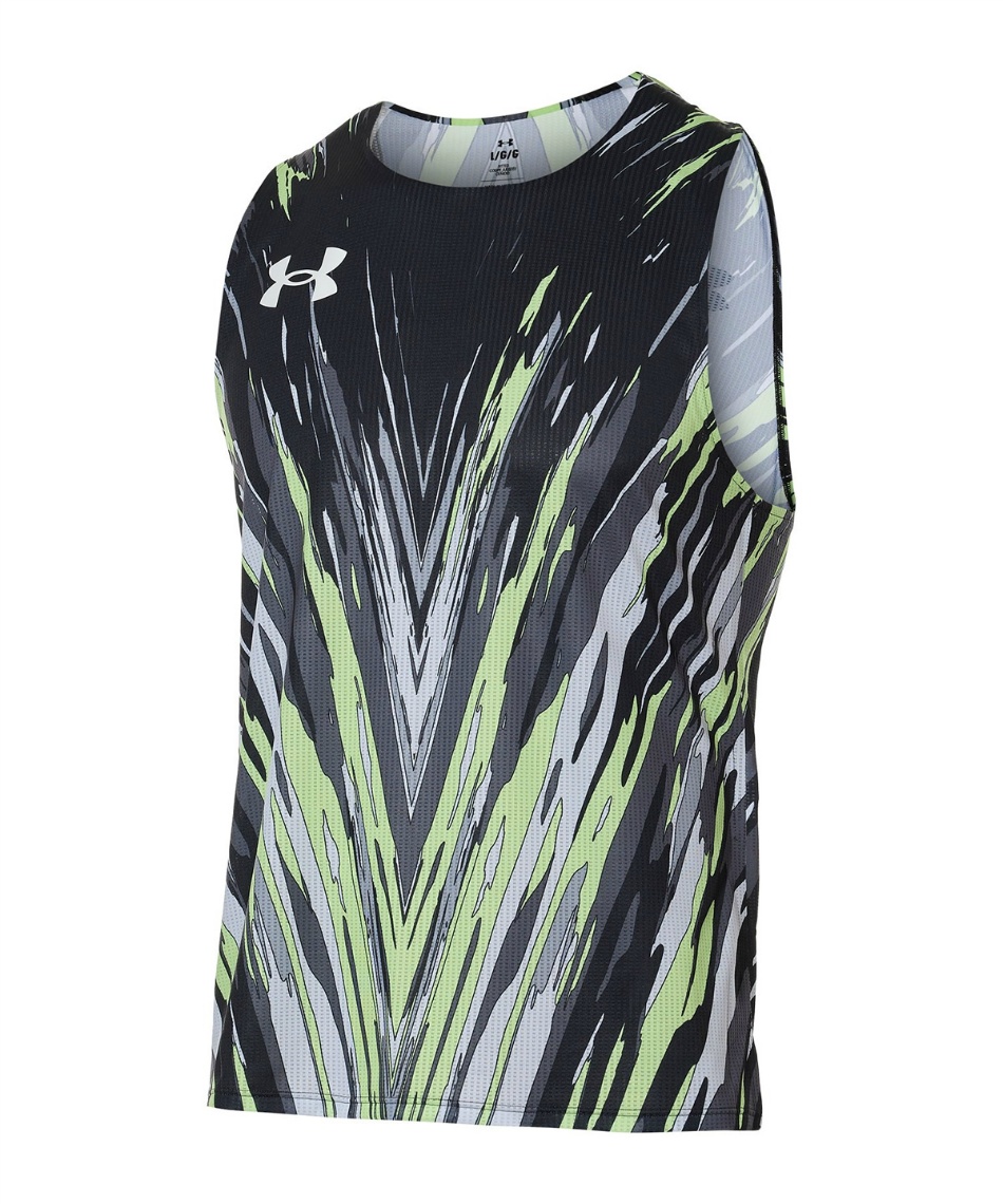 ランニングウェア Tシャツ ノースリーブ UAプロラン24