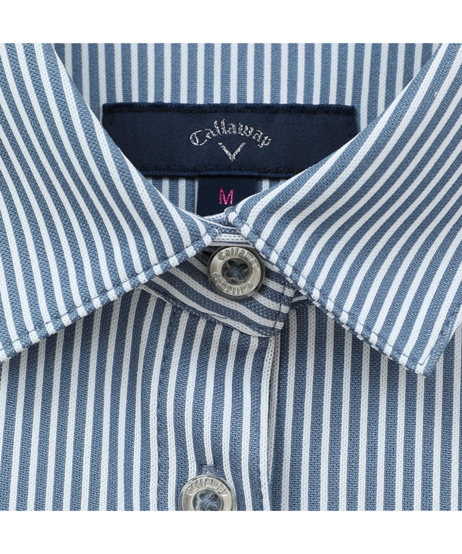 キャロウェイ(Callaway) ゴルフウェア ポロシャツ 半袖 ストライプ