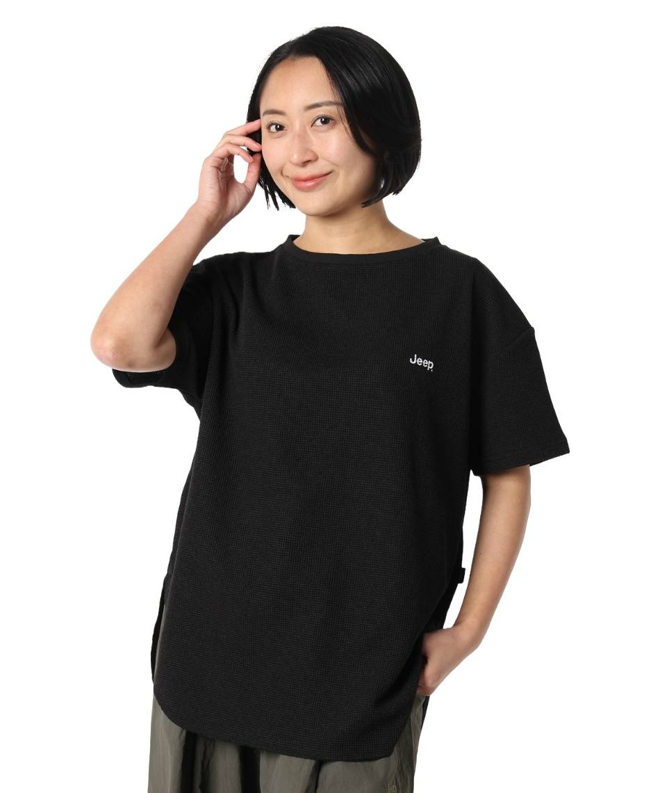 【クーポン対象】Tシャツ 半袖 サーマルニットオーバーサイズSS T JP171146B53【4/26～5/12】