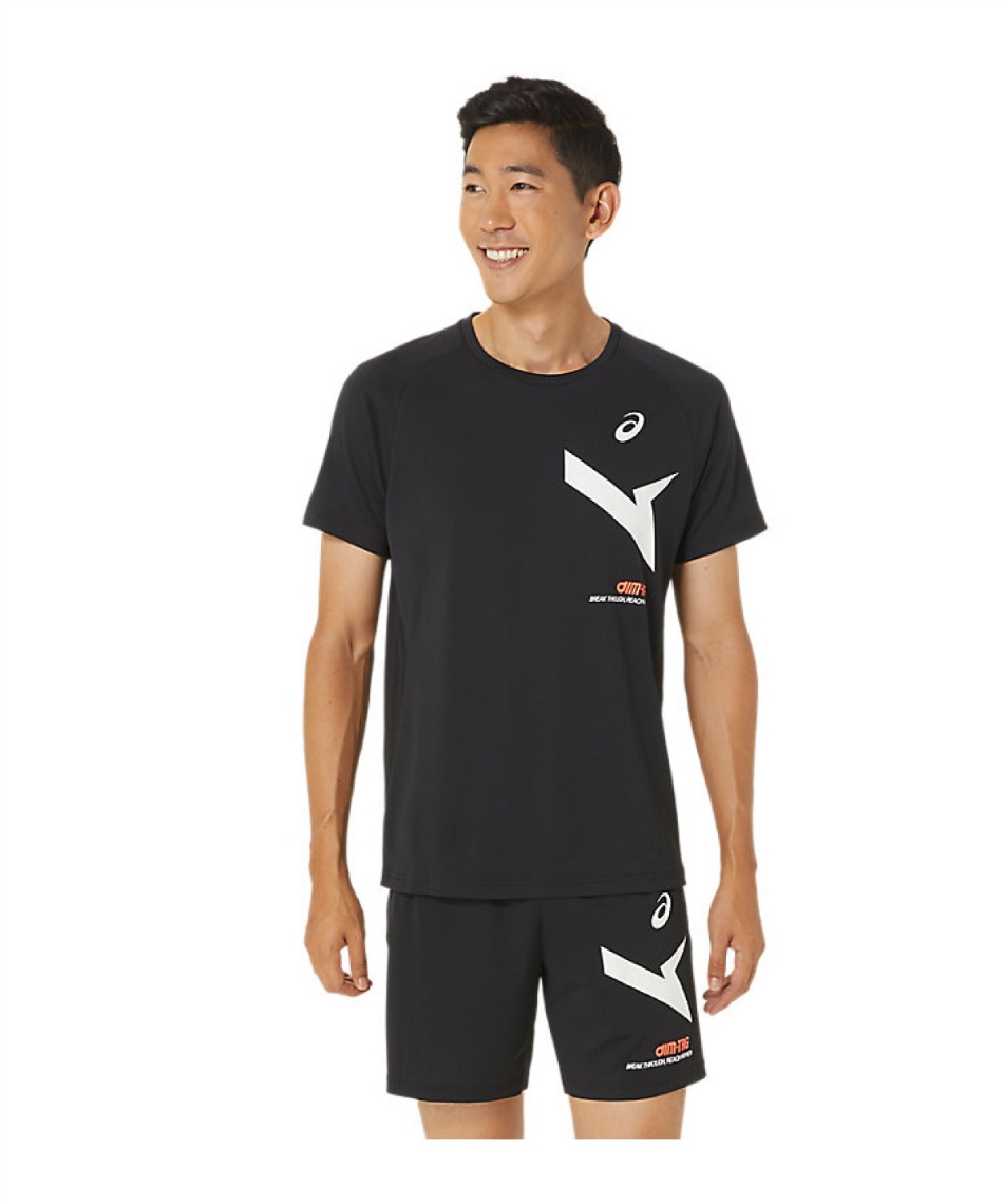 アシックス(asics) Tシャツ 半袖 A-I-Mサイバークールハイブリッド半袖