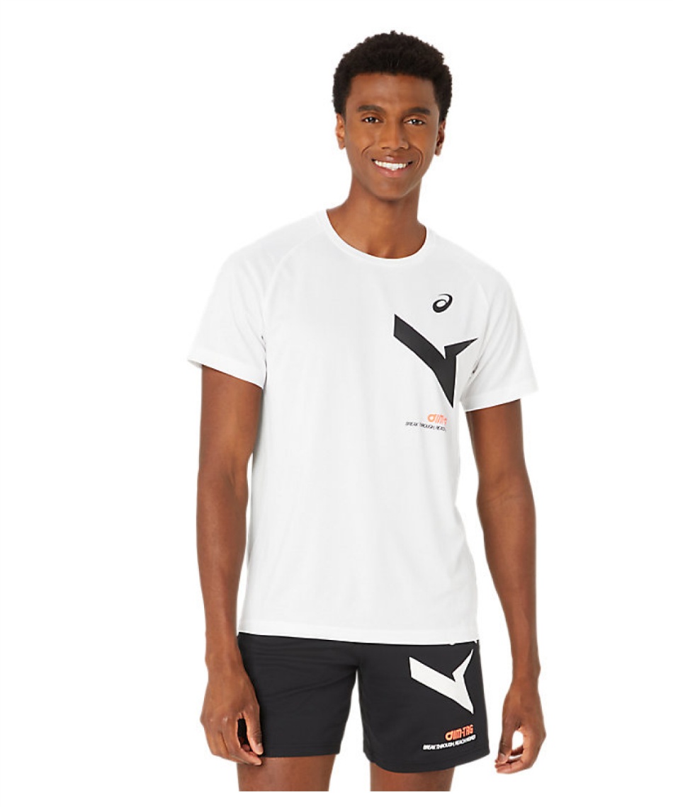 アシックス(asics) Tシャツ 半袖 A-I-Mサイバークールハイブリッド半袖