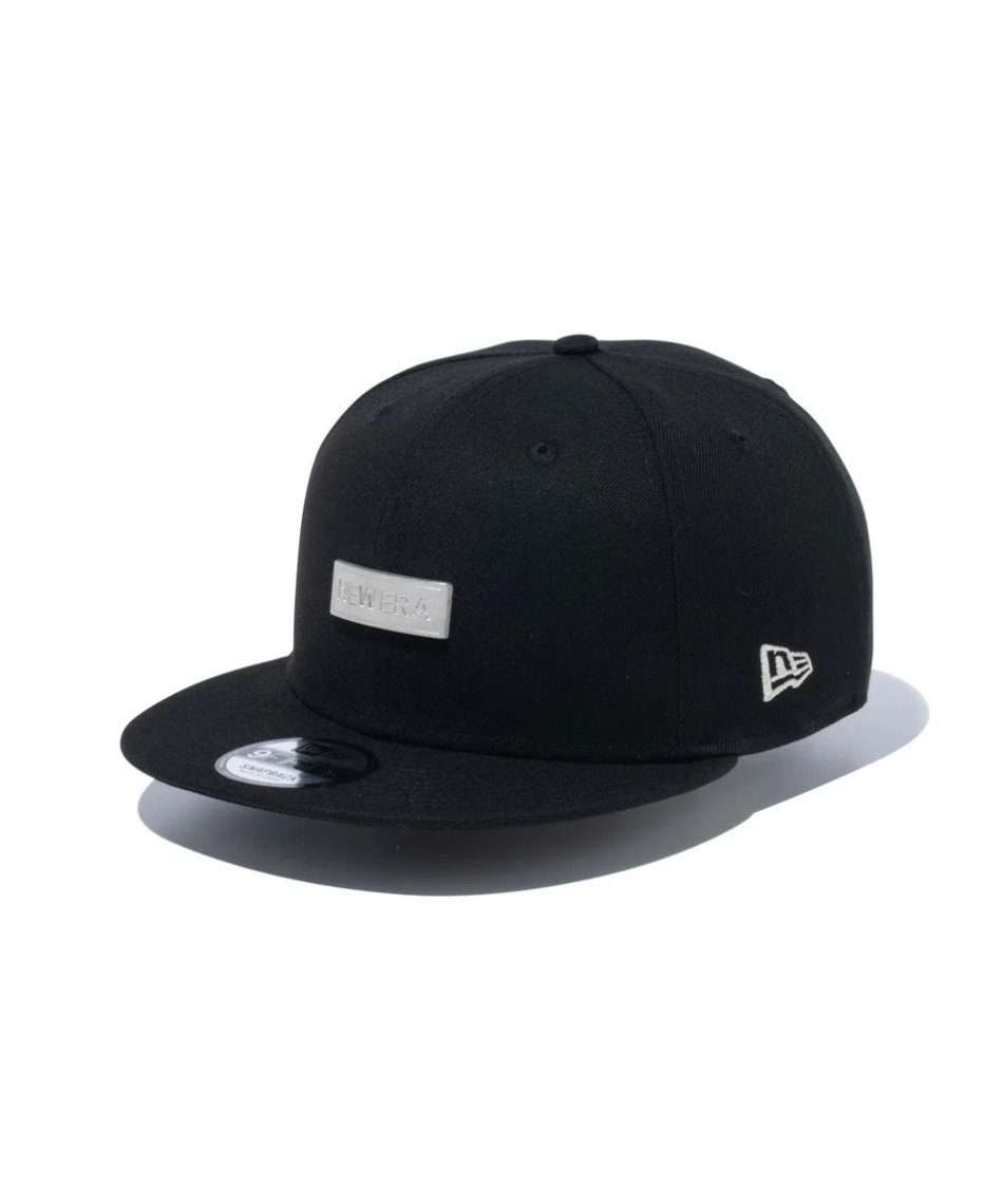 New Era 24A キャップ 黒 ニューエラ(NEW ERA) 帽子 キャップ 9FIFTY Metal Plate ブラック