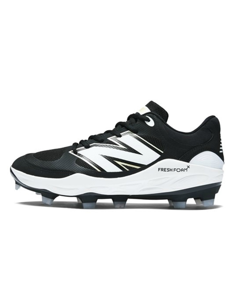 New Balance FRESH FOAM スパイク 黒/白　ニューバランス ニューバランス(new balance) 野球 スパイク 3000 v7 PU Molded