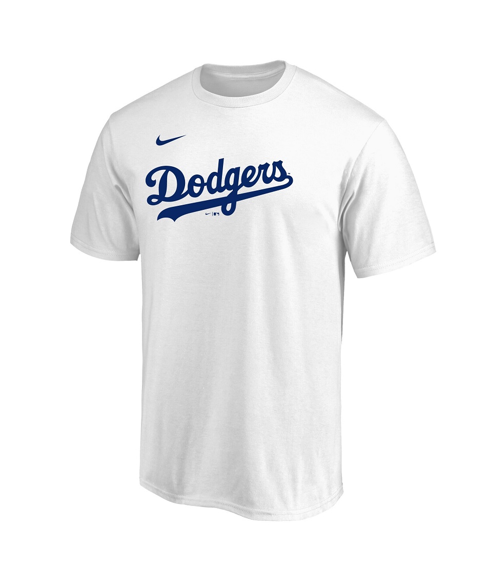 ドジャース USサイズS ショートスリーブTシャツ 選手支給品同タイプ 野球ウェア 半袖Tシャツナイキ ドジャース ネーム＆ナンバー