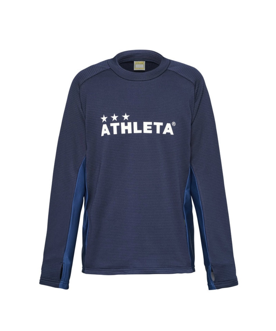 アスレタ(ATHLETA) サッカーウェア 長袖シャツ グリッド起毛TR