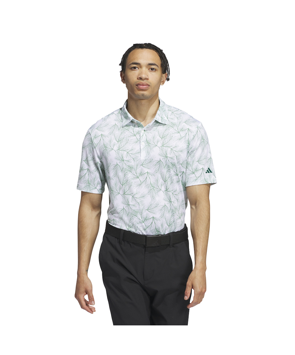adidas - 新品　adidas　メッシュ レイヤード 半袖 ポロシャツ Tシャツ　吸汗速乾 adidas ポロシャツ ポロ メッシュレイヤード スリーストライプス