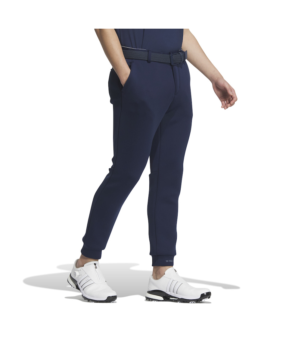 ゴルフウェア ロングパンツ ダンボールニット UVケア付きジョガー