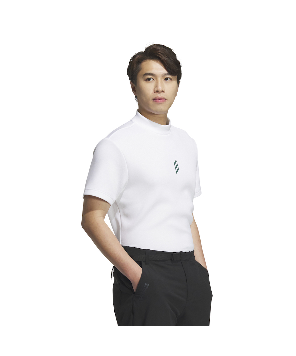 ゴルフウェア 半袖シャツコードカオスモックネック半袖シャツKSL87