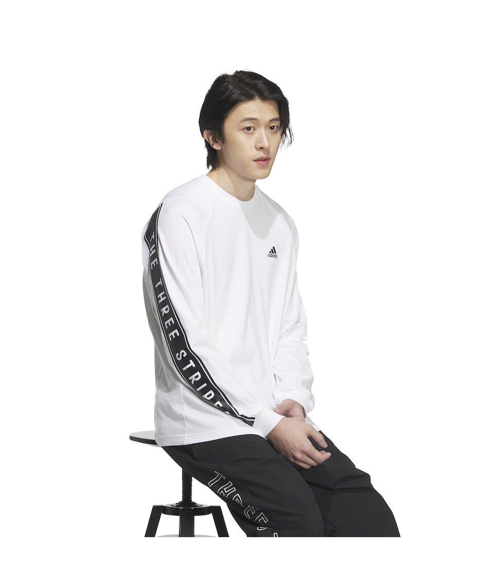 たいしL Tシャツ 長袖 ワーディングパック ルーズフィット シングルジャージー