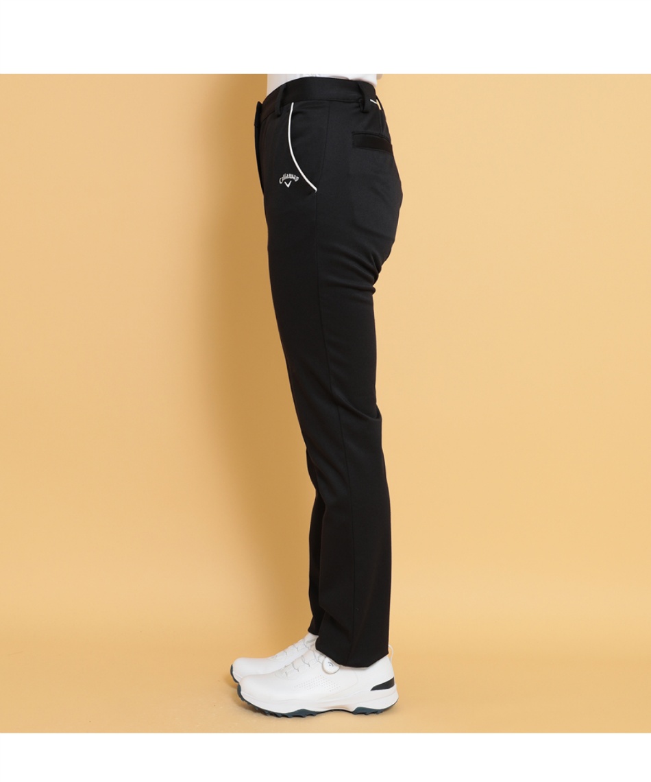 ゴルフウェア ロングパンツ 8WAYストレッチニットピケパンツ