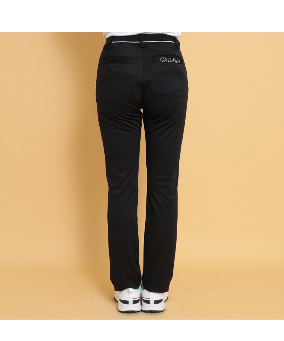 ゴルフウェア ロングパンツ 8WAYストレッチニットピケパンツ