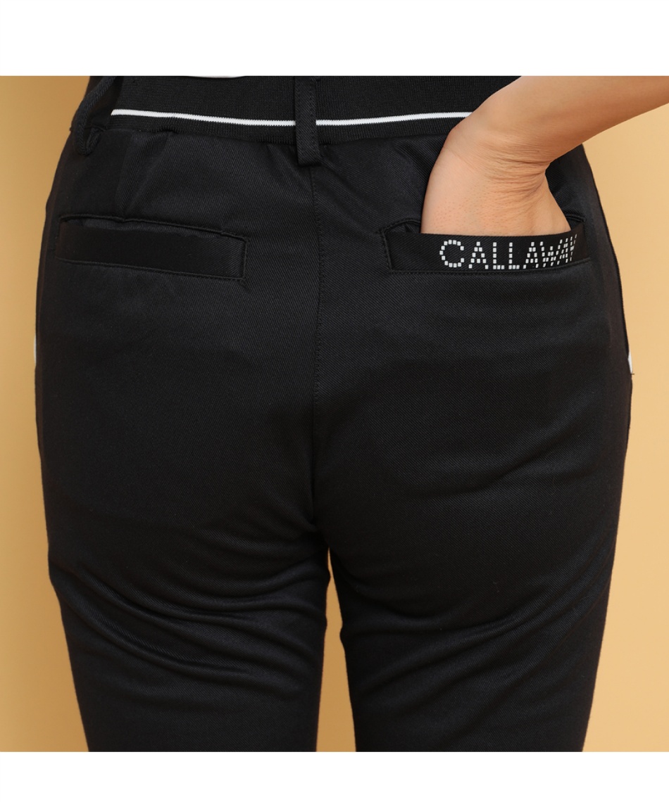 ゴルフウェア ロングパンツ 8WAYストレッチニットピケパンツ