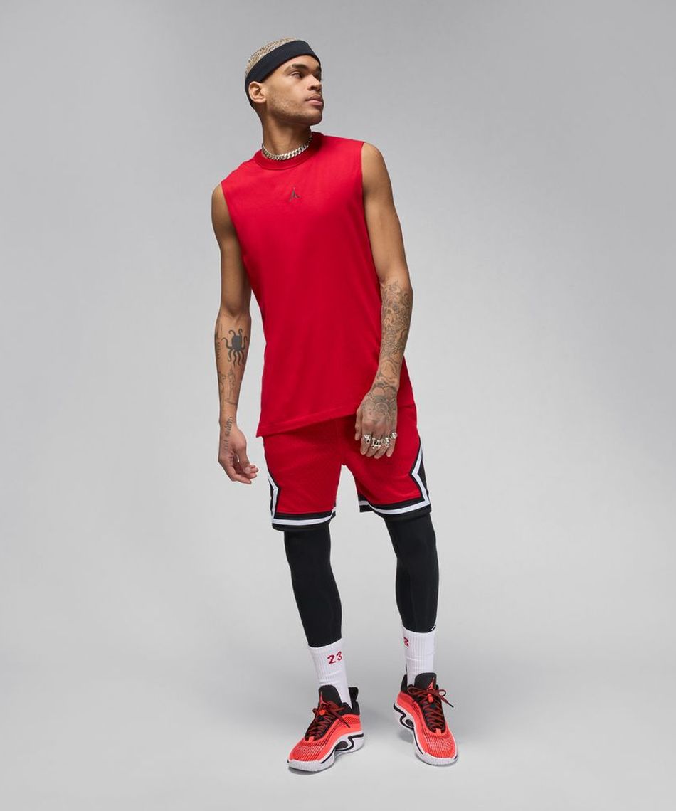 REASON × HOW HIGH ノースリーブ バスケットボールシャツ アディダス アディダス バスケットボール ノースリーブTシャツ