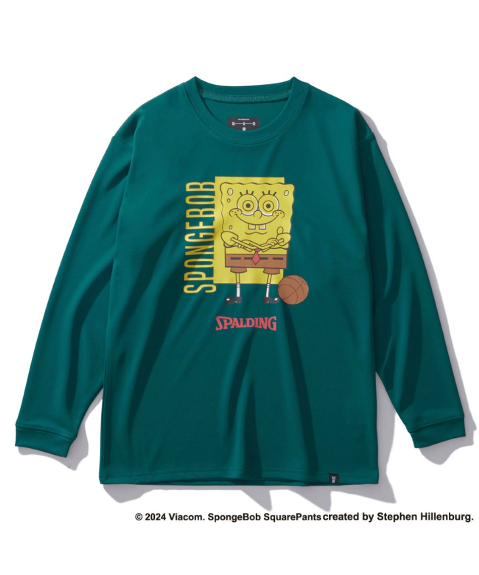 バスケットボール 長袖シャツ ロングスリーブTシャツ スポンジ