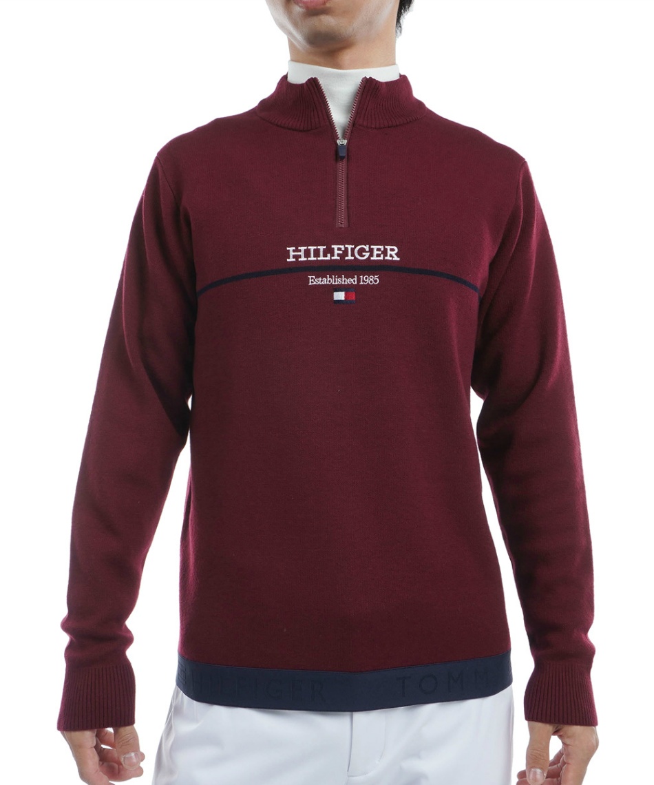 【新品未使用・タグ付き】CERVA golf セルバゴルフ ジップアップセーター UNISEX】ハイブリッド ニットアウター （ニット・セーター）｜23