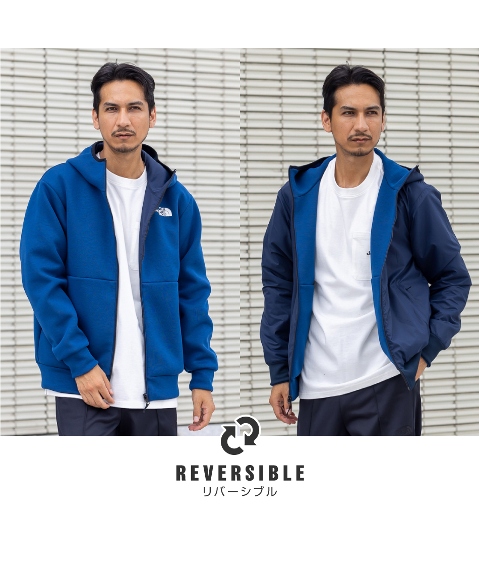 リバーシブルテックエアーフーディ ザ・ノース・フェイス THE NORTH FACE メンズ アウトドア アウトドア