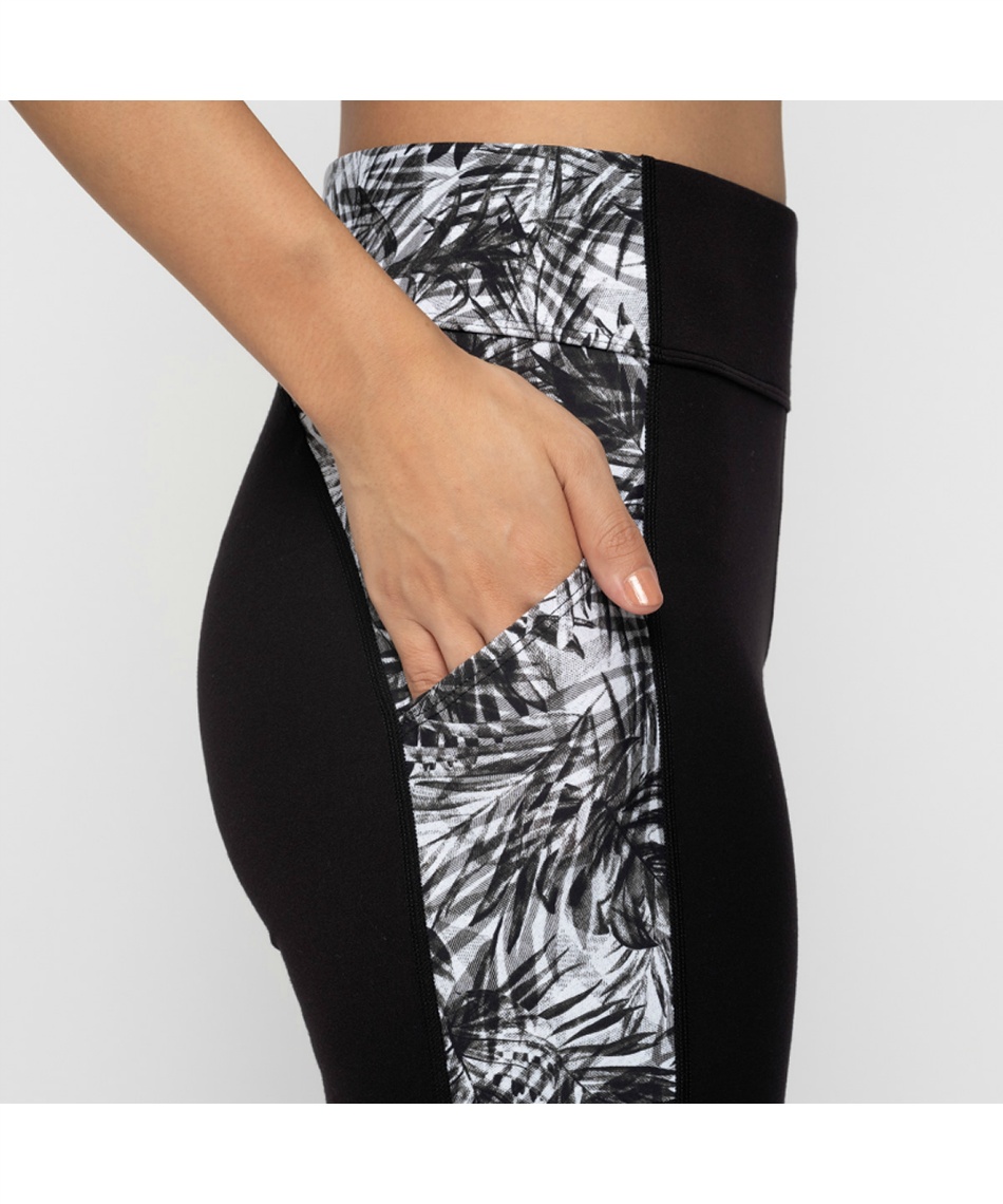 ロシナン★テ様用 ロキシー(ROXY) ロングタイツ HEALING TIME柄切替タイツ