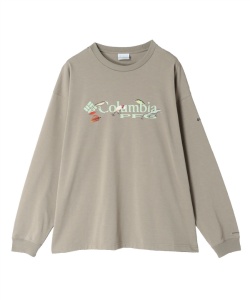 コロンビア(Columbia) Tシャツ 長袖 バーンノベルグラフィック