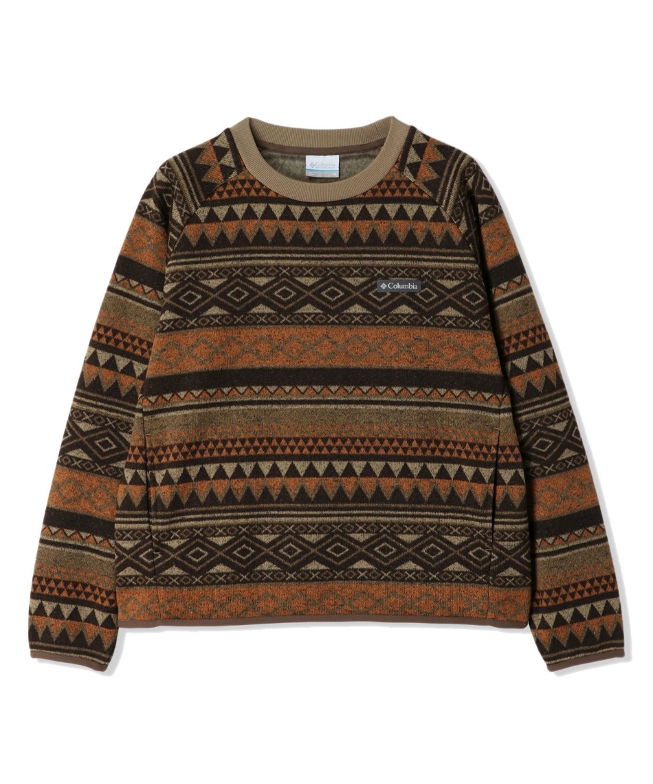 Tシャツ 長袖 ウィメンズラベルリッジクルーネック W LOVELL RIDGE