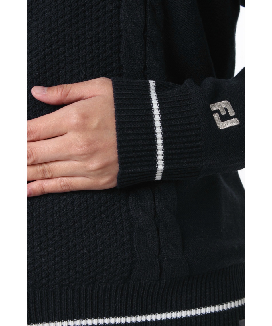 フットジョイ ゴルフ ウェア セーター 長袖 トップス スカート2点セット フットジョイ トップス 長袖 ゴルフ セーター スカート 2点セット