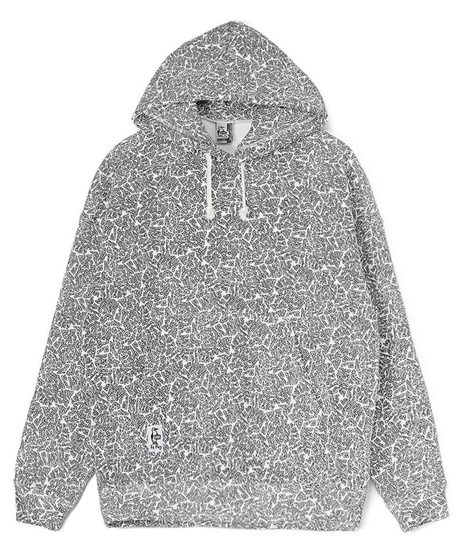 �l���|�C���g128pt �y���������z�`�����X(CHUMS) �X�E�F�b�g�p�[�J�[ �V���W���E�^�i�J�I�[�o�[�T�C�Y�h�v���I�[�o�[�p�[�J�[ CH00-1475 �����Y Monochrome L