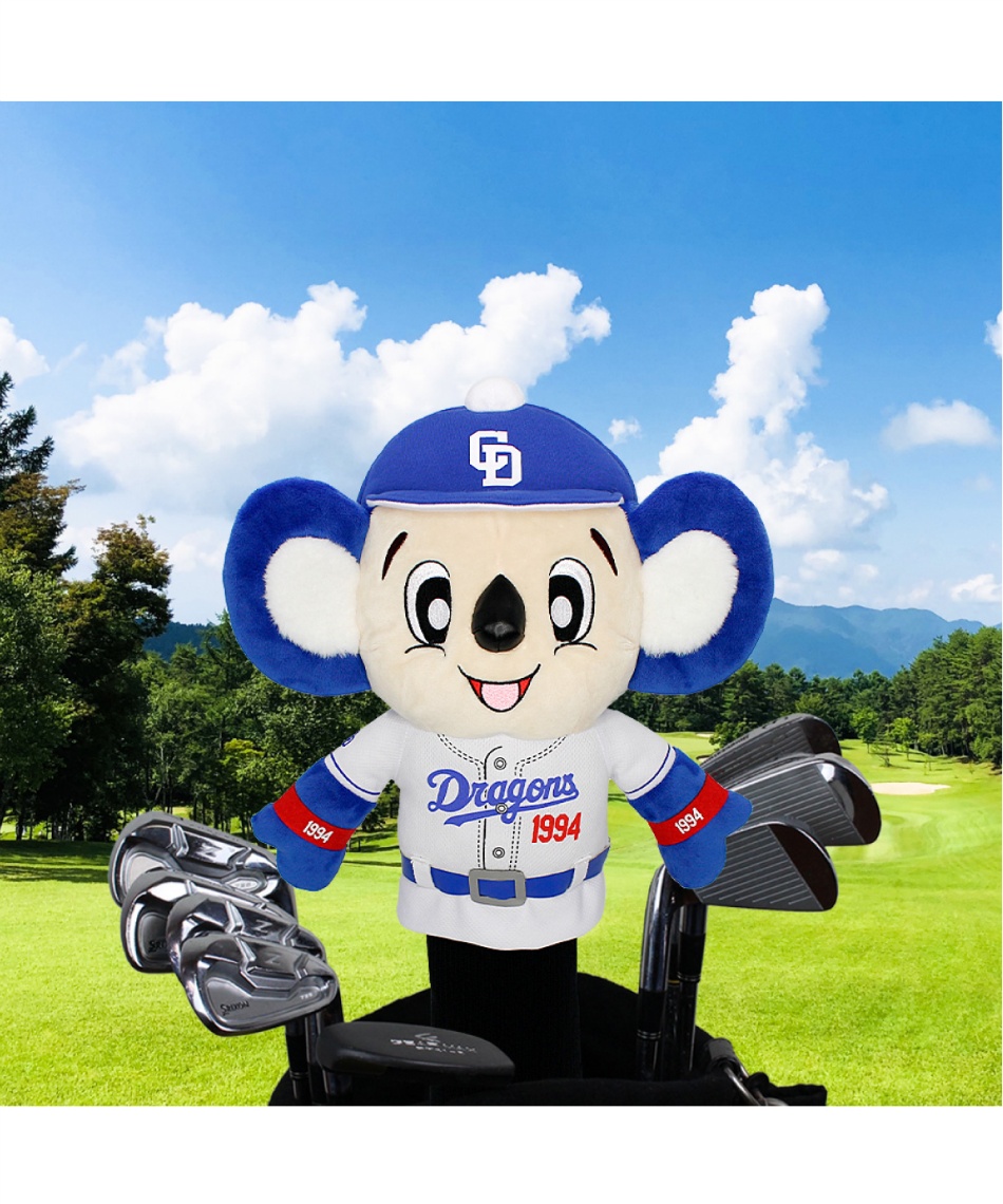 ヘッドカバー ドライバー用 HC DR用 ドアラ 中日ドラゴンズ OHC0078