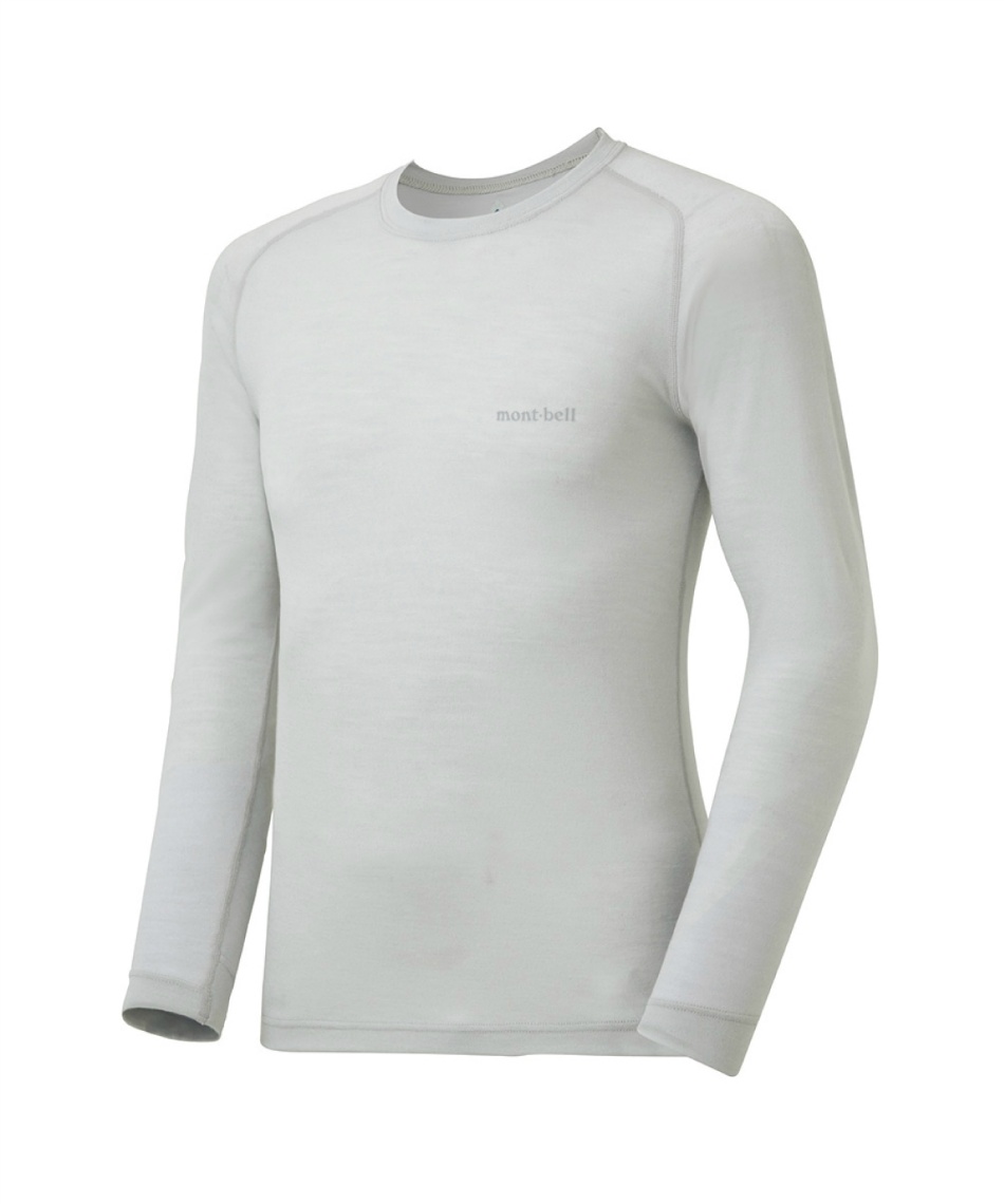 モンベル スーパーメリノウール M.W.ラウンドネックシャツ2枚 スーパーメリノウール M.W. Vネックシャツ Men's | Montbell Japan