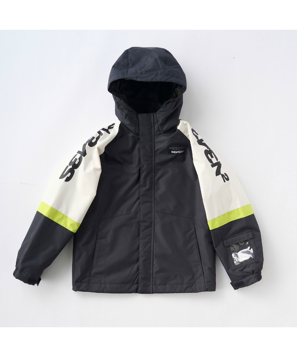 〇 セブン2(SEVEN2) スキーウェア 上下セット 調整付き切替スノー
