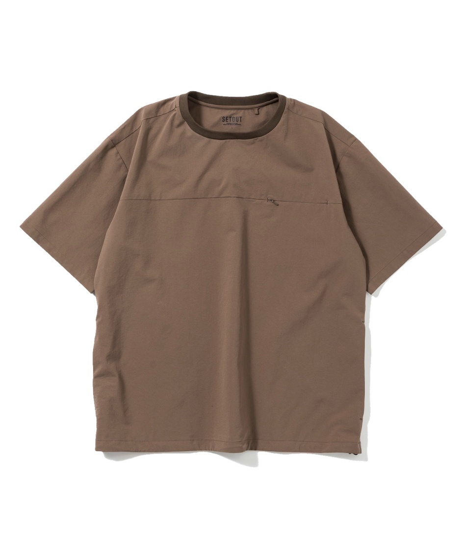 Tシャツ 半袖 ナチュラルテックサイドポケ SS T SO171136D11