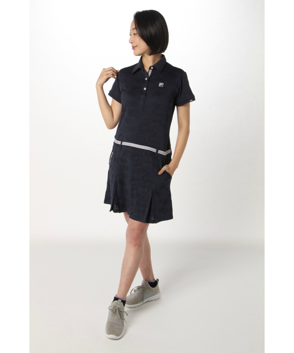 ゴルフ用ワンピース　新品　たぐた付き フィラ(FILA) ゴルフウェア ワンピース 755-404 【2025年春夏