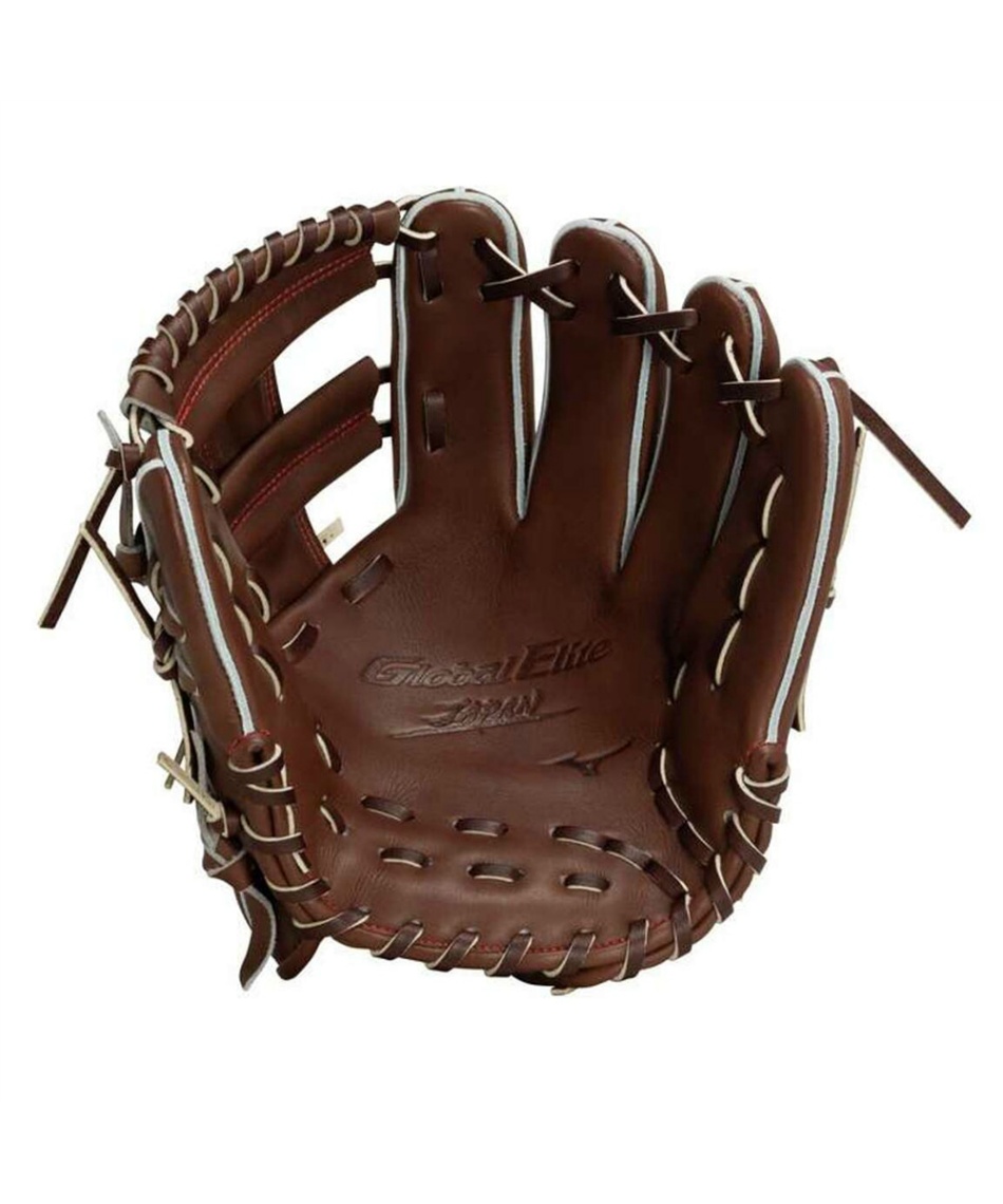 JA 硬式グローブ ブラウンレザー 手首ベルト付き 野球 硬式グローブ 内野手用 硬式用グローバルエリートJAPAN サイズ8
