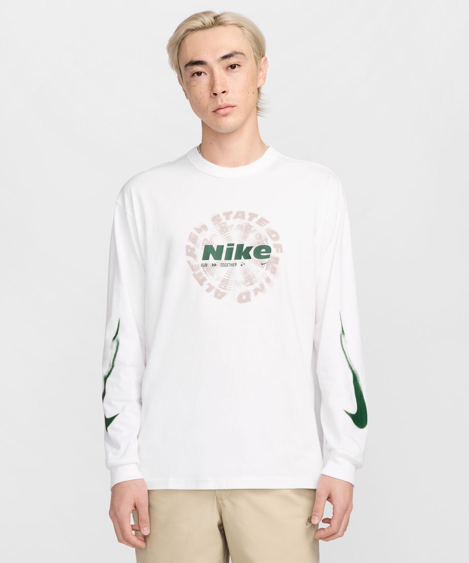 新品未使用　House on the Hill 長袖Tシャツ MOUSSY | SHEER LOGO ロングスリーブTシャツ (Tシャツ