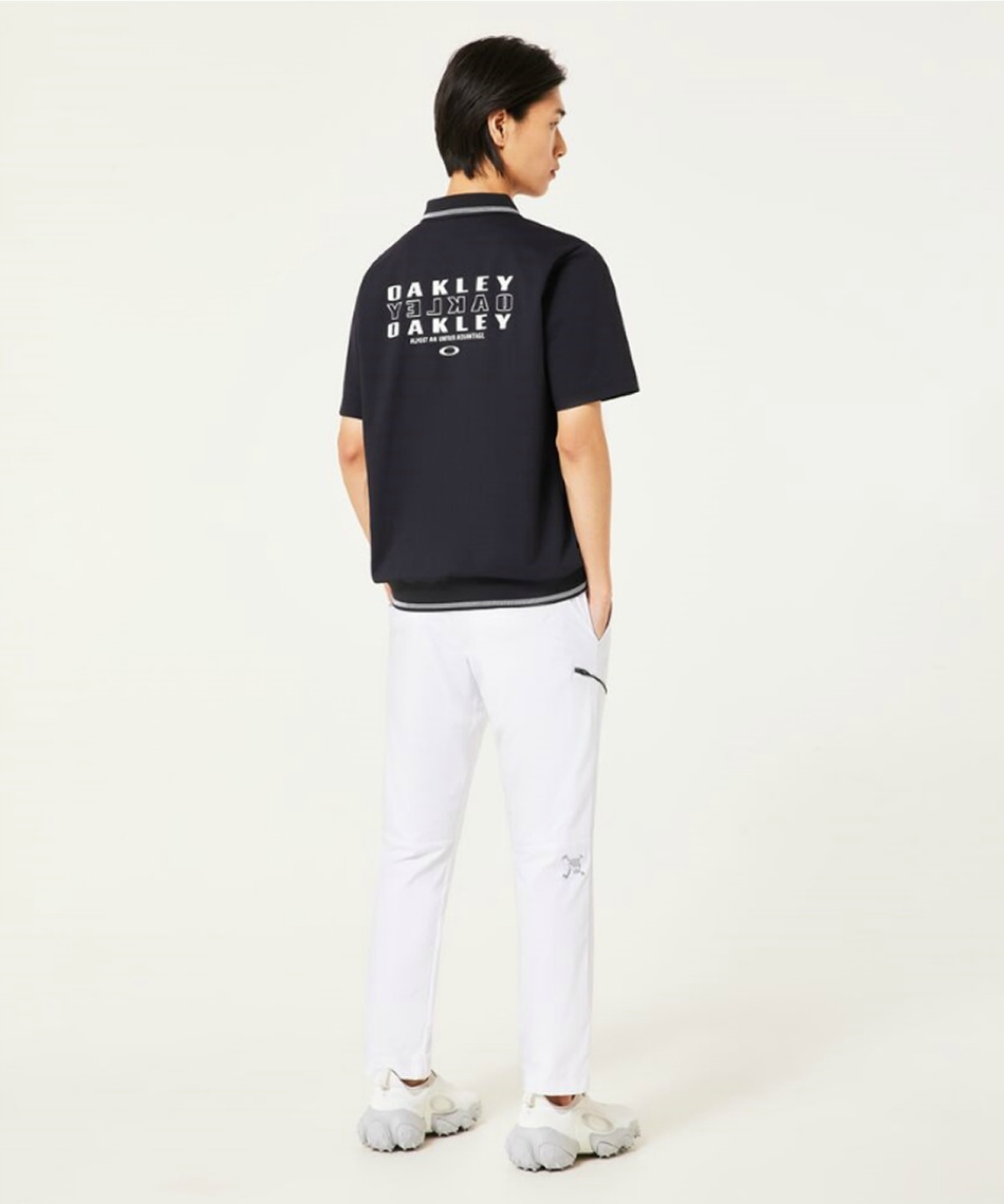 ✴︎超美品✴︎ バラ売り可　OAKLEY ゴルフ　半袖ポロシャツ L パンツ 30 オークリー(OAKLEY) ゴルフウェア ポロシャツ 半袖 ストレッチ