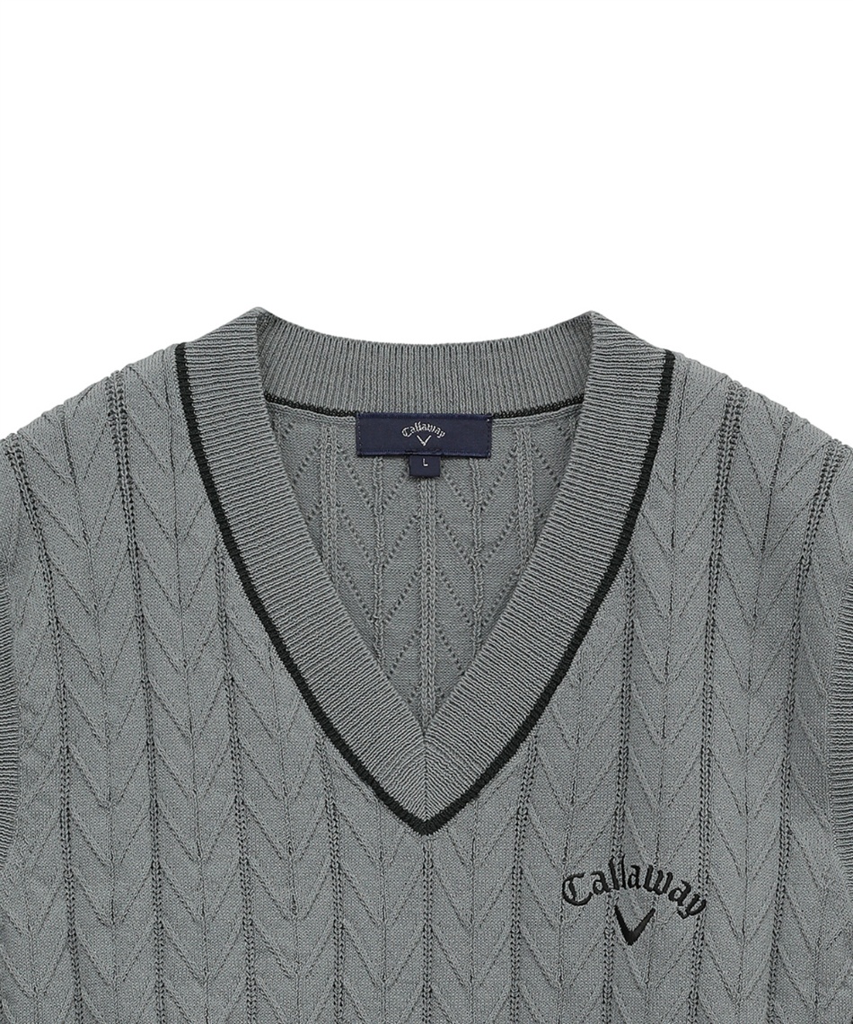 キャロウェイ(Callaway) ゴルフウェア ニットベスト MVネックニット