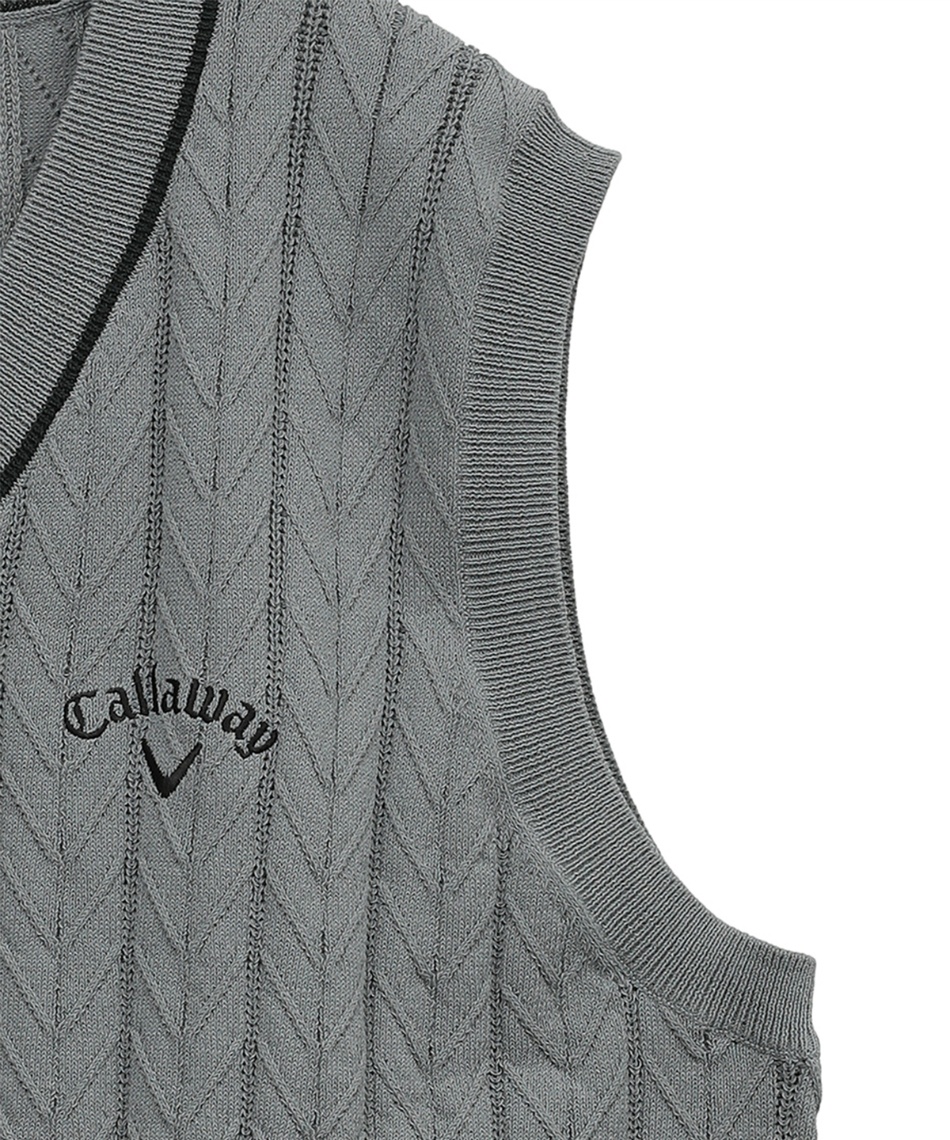 キャロウェイ(Callaway) ゴルフウェア ニットベスト MVネック