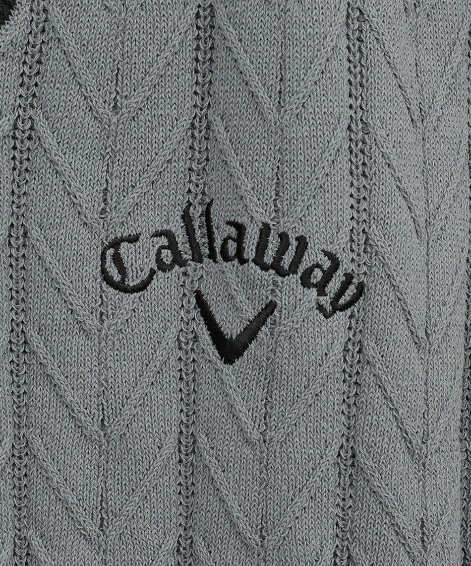 Callaway メンズ ベスト L グレー Callaway ゴルフ メンズベスト｜メンズウエア｜ゴルフ｜スポーツ