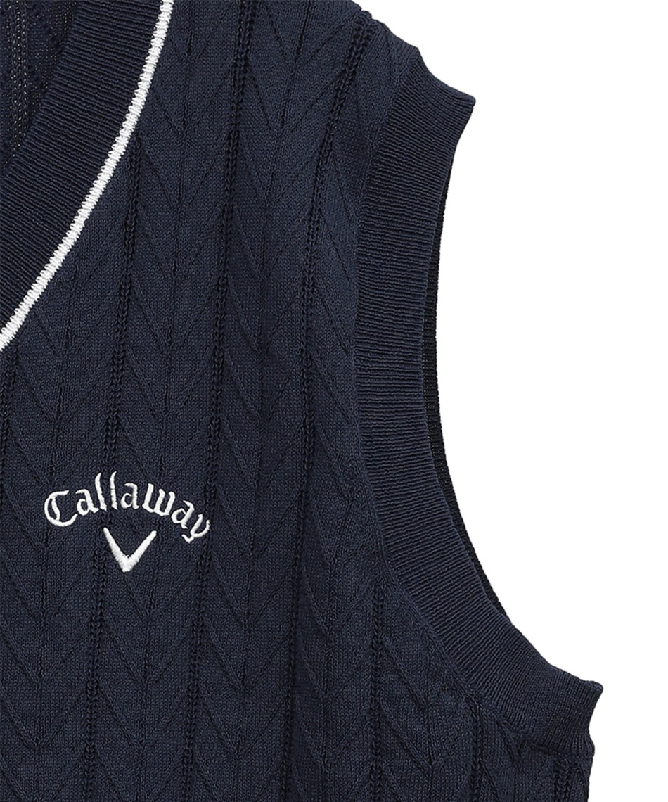 キャロウェイ(Callaway) ゴルフウェア ニットベスト MVネックニット