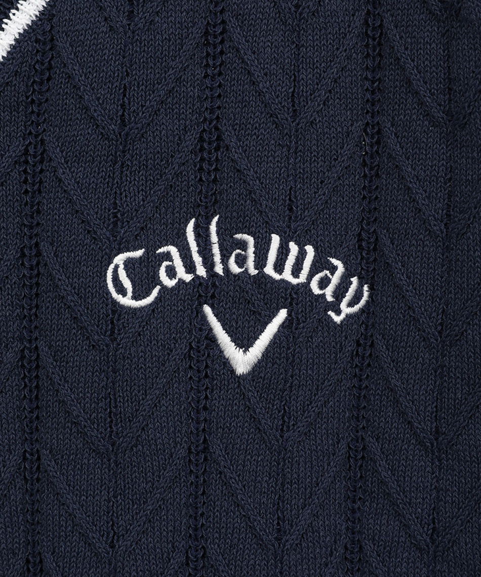 キャロウェイ(Callaway) ゴルフウェア ニットベスト MVネックニット
