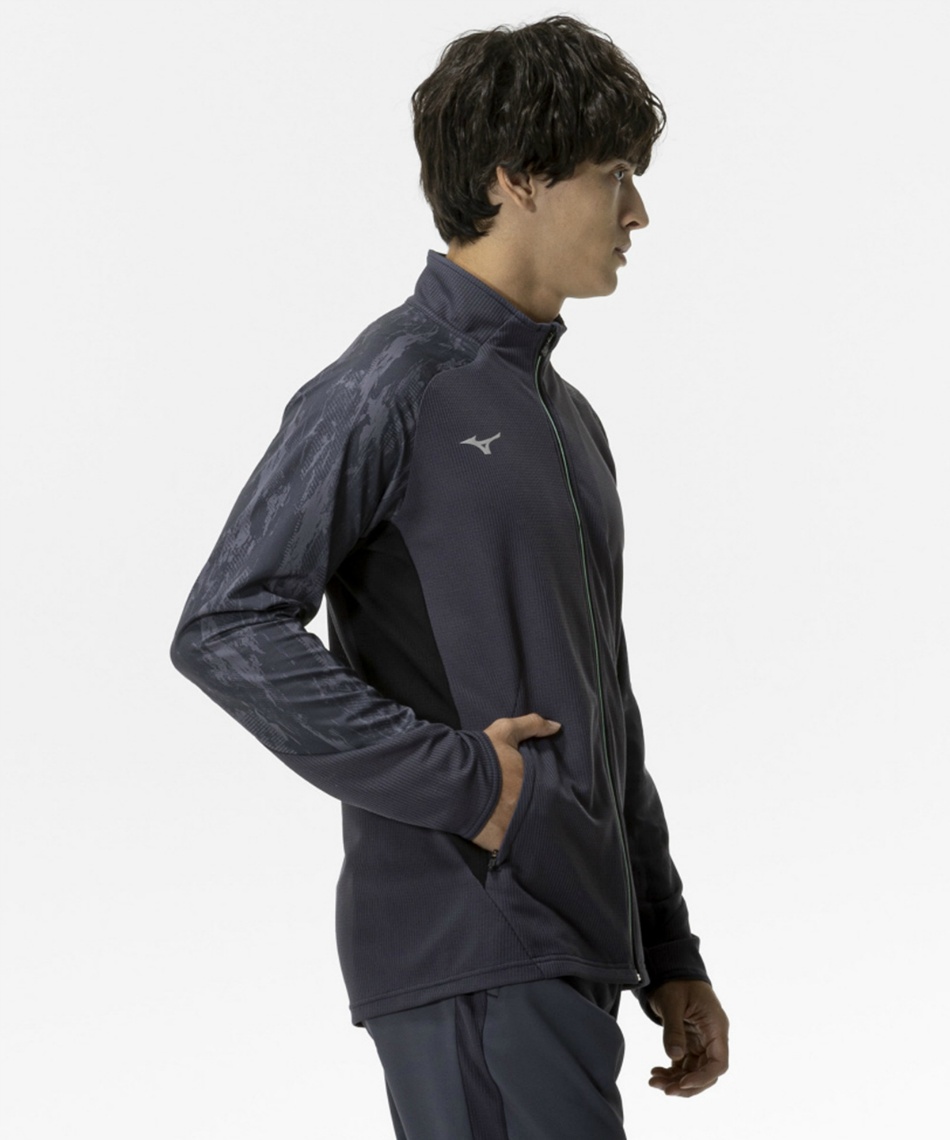 ミズノサッカーウェア モレリア ドライエアロフロー メッシュジャケット　2XL p2mca005_01.jpg