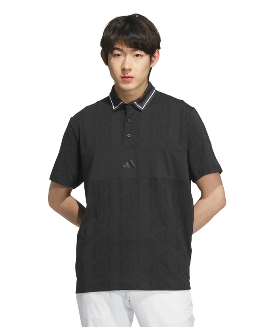 ゴルフウェア ポロシャツ 半袖ビヨンド ザ コース ジャガード BOSロゴ