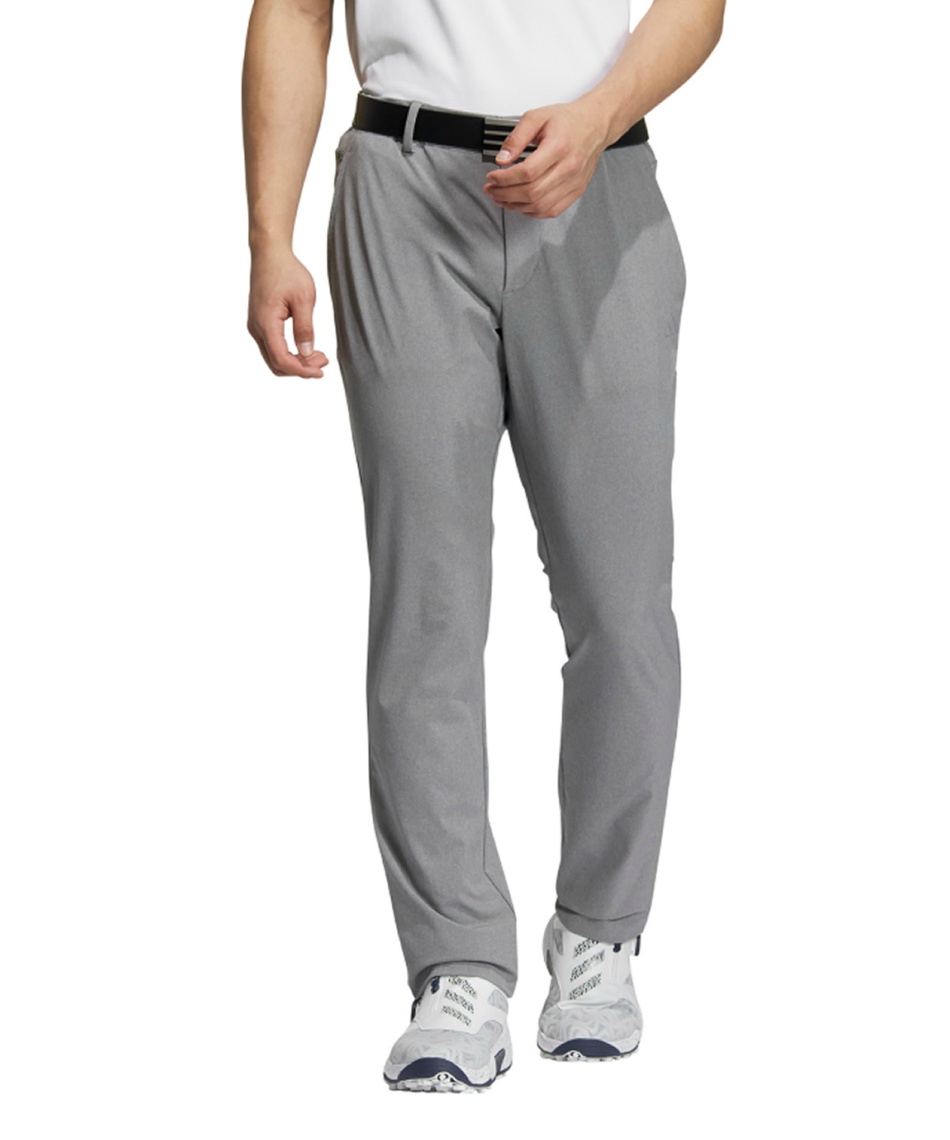 adidas EX STRETCH ACTIVE ゴルフパンツ グレー ゴルフウェア ロングパンツ EX-Stretch active 撥水 フル