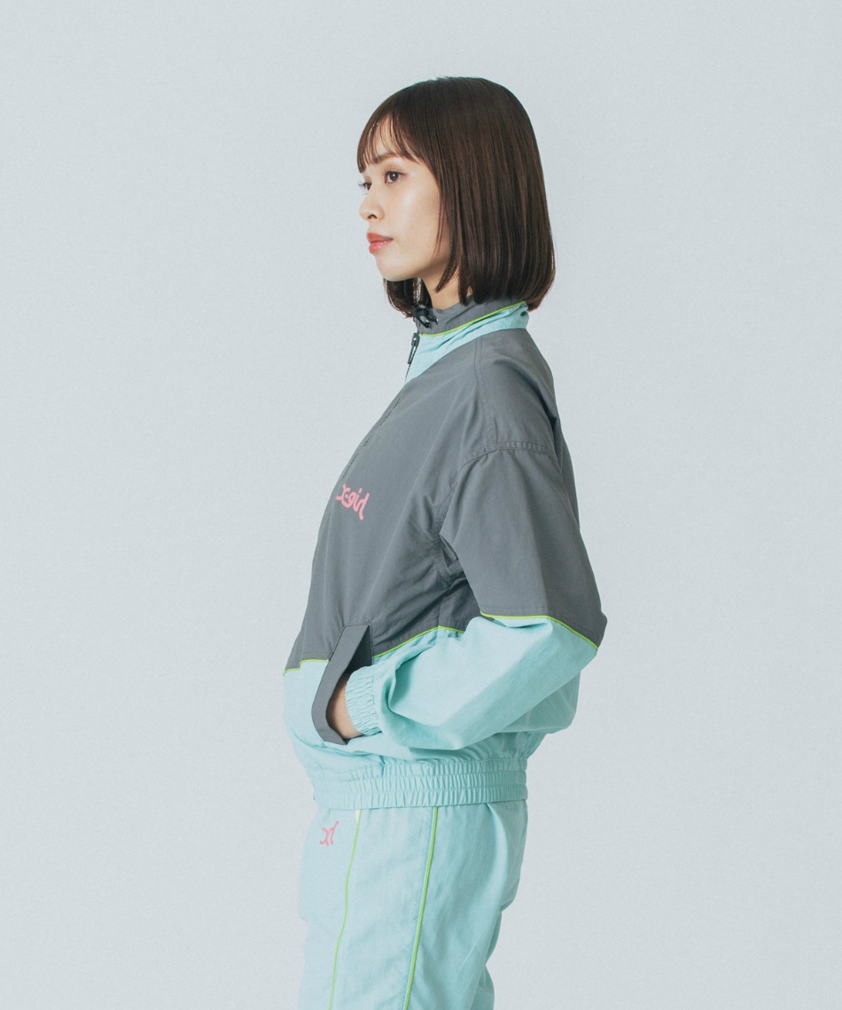 エックスガール(X-girl) ウインドブレーカー ジャケット ワッシャー