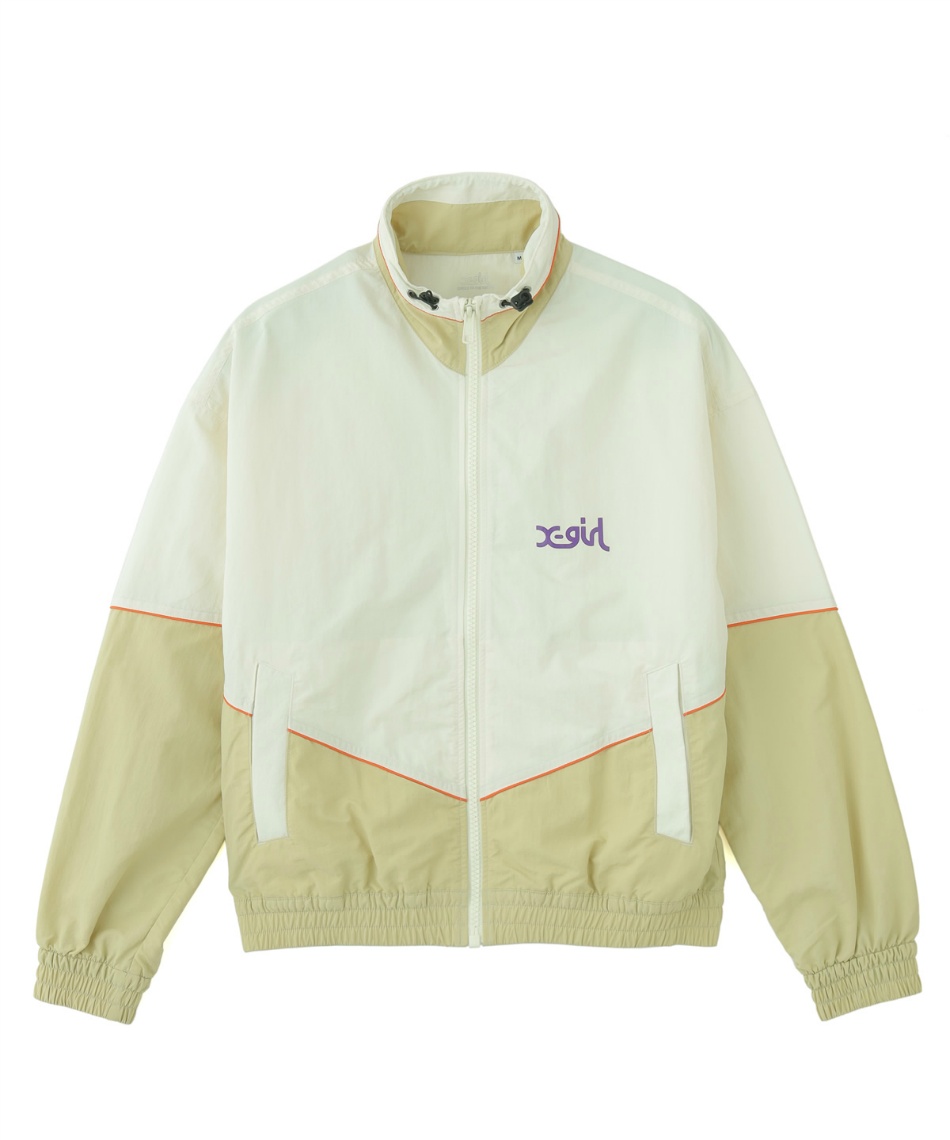 エックスガール(X-girl) ウインドブレーカー ジャケット ワッシャー