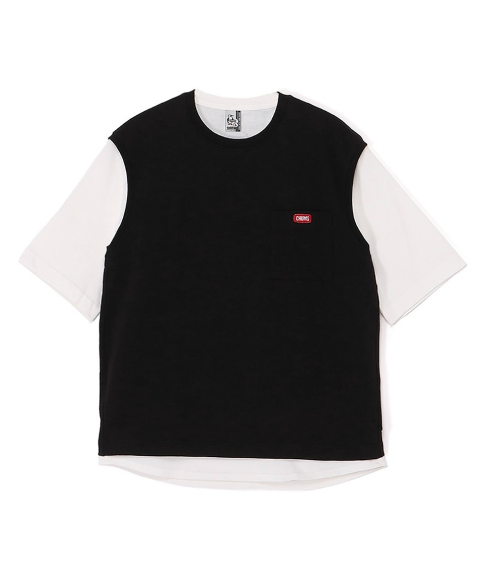 l|Cg49pt 26% OFF^SALE `X(CHUMS) TVc  L[Xg[C[hTVc CH00-1493 Y Black M