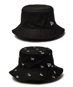 l|Cg50pt yzj[G(NEW ERA) nbg BUCKET01 RV FLAG MONOGRAM 14388505 yKiz Y BLK M^L