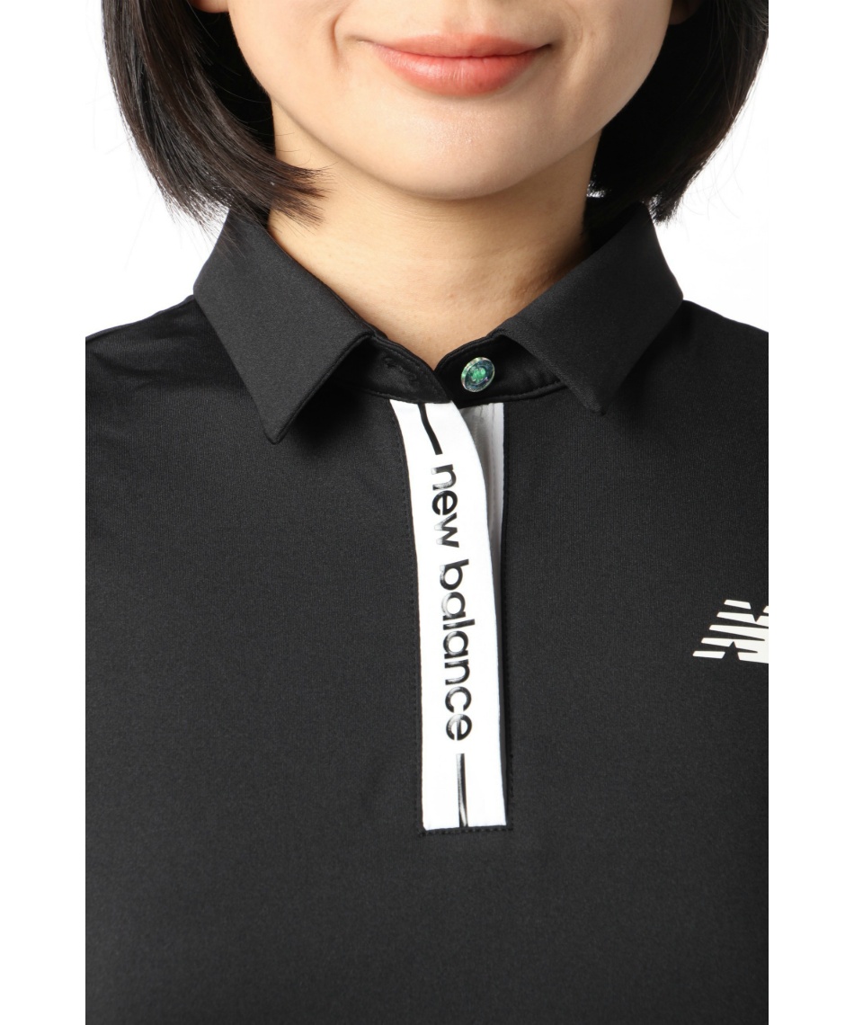 ゴルフウェア ポロシャツ 半袖フレンチスリーブオーバーポロシャツ012