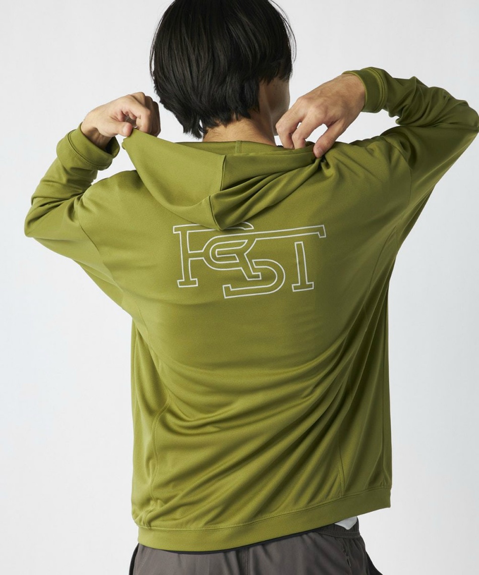 ラスティ(RUSTY) ラッシュガード 長袖 RSTバックロゴ UVメッシュ
